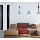 Трубчастий радіатор Betatherm вертикальний Mirror PE 1118/10 RAL9005 М 99 Фото - 2